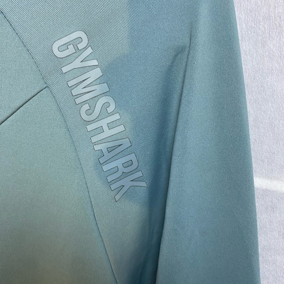 Gymshark Aqua Blue Activewear Top - Picture 5 of 8